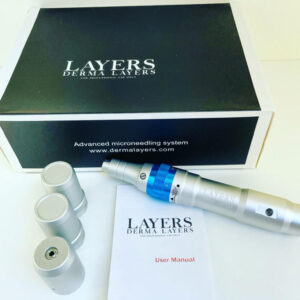 Microneedling Pen Derma Layers Most Advanced Rechargable and Adjustable Auto Microneedle System