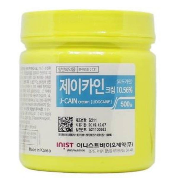 Koreaans Anesthetic J CAIN Cream 10.56% 500 g www.bbglow.nl