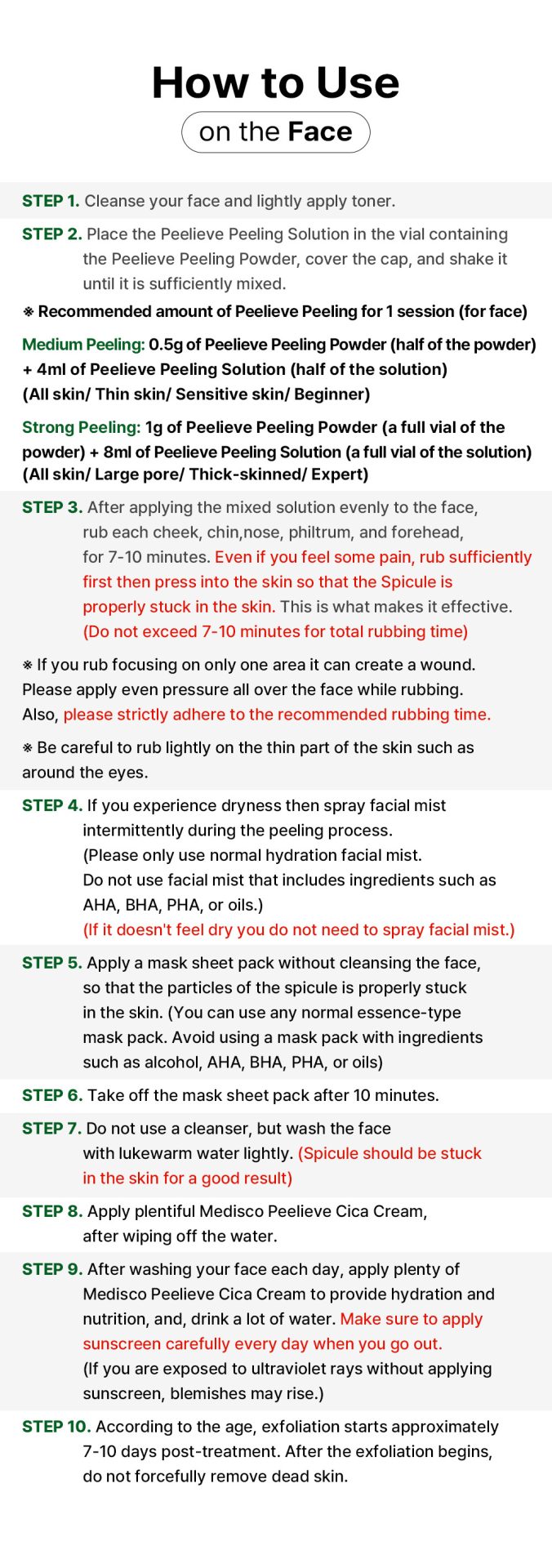 Medisco Peelieve Peeling - Afbeelding 3