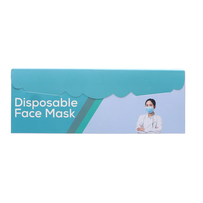Disposable Mondmasker Blauw, 50 stuks
